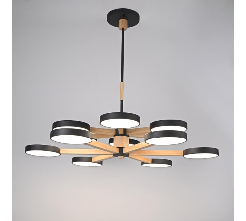 Люстра на штанге Imperiumloft TURNA Black TURNA-DBL01