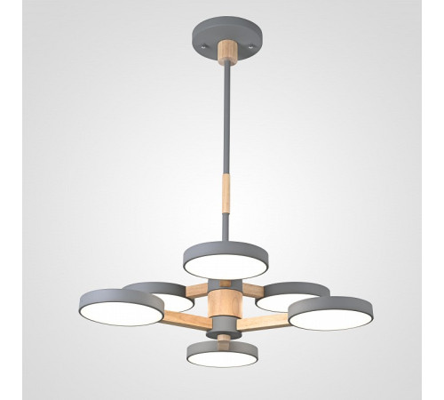 Люстра на штанге Imperiumloft TURNA Gray TURNA-DBL01