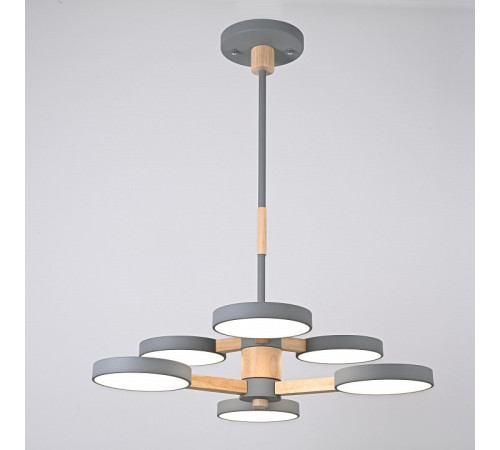 Люстра на штанге Imperiumloft TURNA Gray TURNA-DBL01