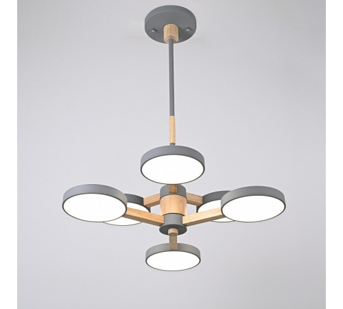 Люстра на штанге Imperiumloft TURNA Gray TURNA-DBL01