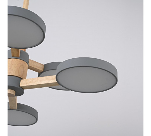 Люстра на штанге Imperiumloft TURNA Gray TURNA-DBL01