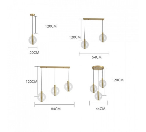 Подвесной светильник Imperiumloft Center01