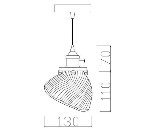 Подвесной светильник ImperiumLoft Loft Sea Shell 40.57