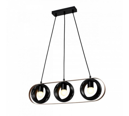 Подвесной светильник Imex Rolf MD.21744-3-P-BK+CP