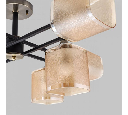 Люстра на штанге Imex MD.4212 MD.4212-8-S-BK+AB