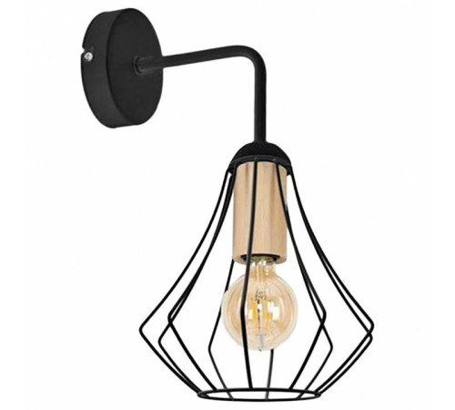 Бра Imex MD.9051 MD.9051-1-W-BK+WOOD