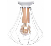 Накладной светильник Imex MD.9053 MD.9053-1-S-WH+WOOD