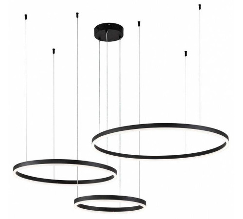 Подвесной светильник Indigo Galass 14001/3P Black