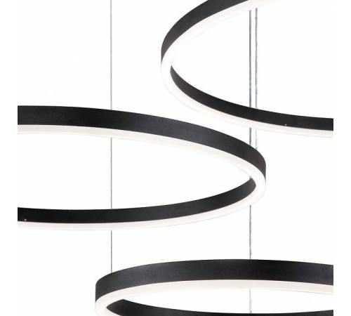 Подвесной светильник Indigo Galass 14001/3P Black