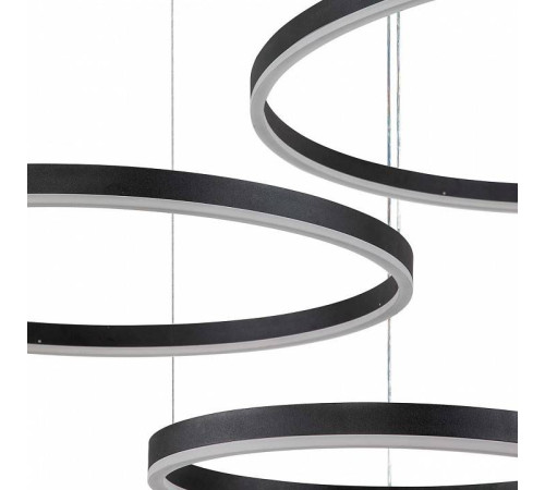 Подвесной светильник Indigo Galass 14001/3P Black