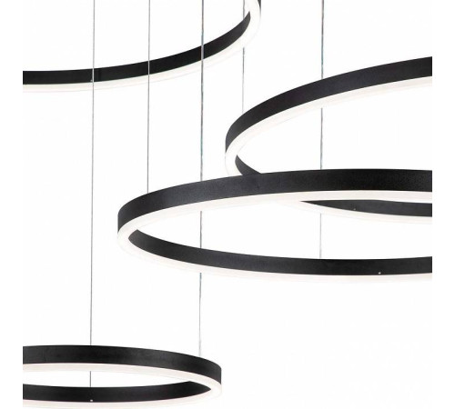 Подвесной светильник Indigo Galass 14001/4P Black