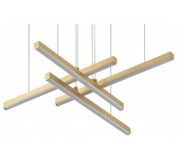 Подвесная люстра Indigo Paralleli 14017/4P Gold