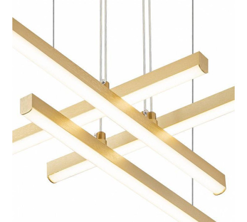 Подвесная люстра Indigo Paralleli 14017/4P Gold