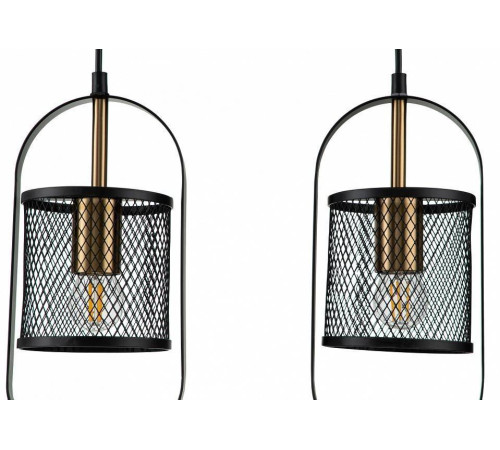 Подвесной светильник Indigo Via 10009/3P Black