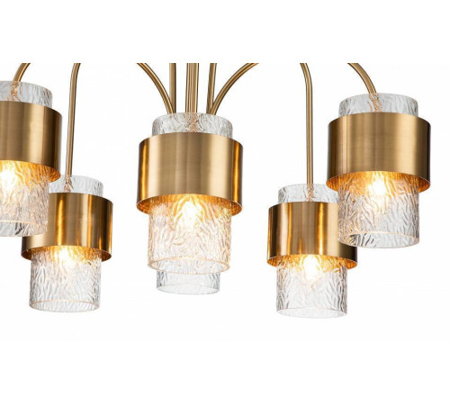 Подвесная люстра Indigo Eleganza 12019/A/6P Brass