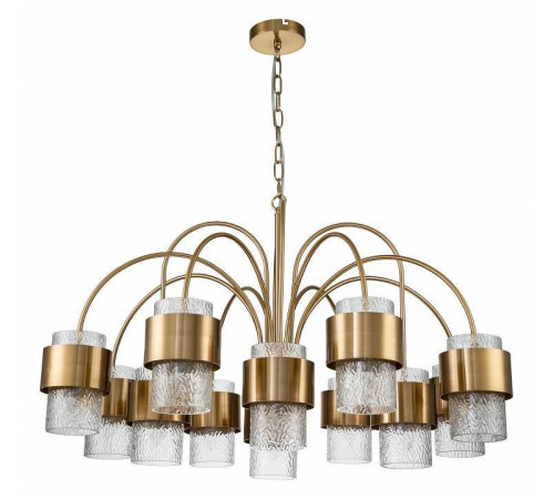 Подвесная люстра Indigo Eleganza 12019/A/12P Brass