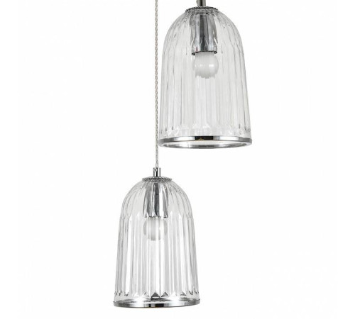 Подвесной светильник Indigo Lucido 11046/3P Chrome