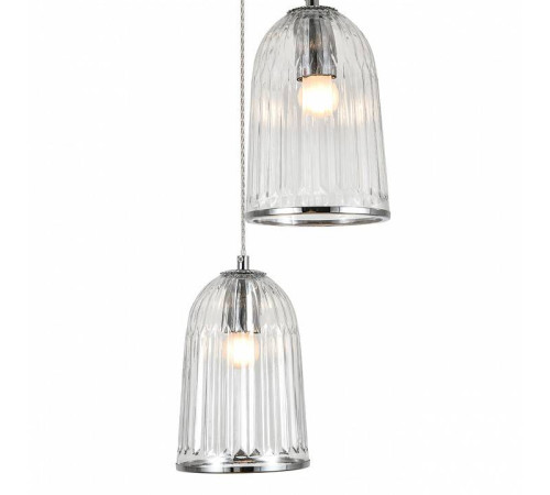 Подвесной светильник Indigo Lucido 11046/3P Chrome