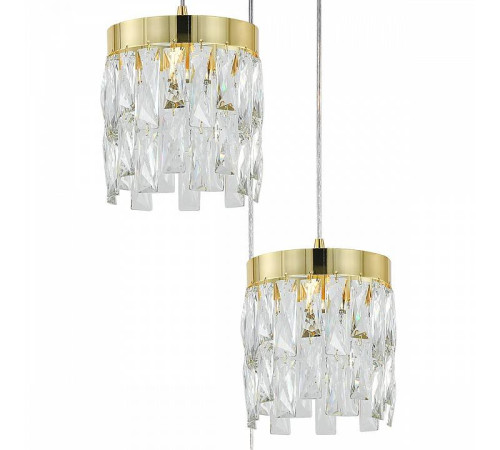 Подвесной светильник Indigo Anna 12029/3P Gold