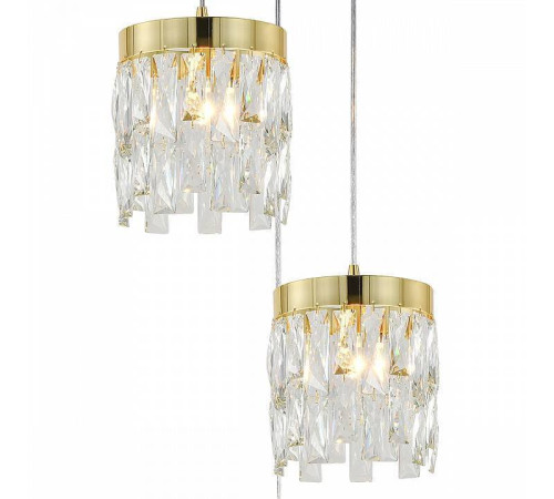 Подвесной светильник Indigo Anna 12029/3P Gold