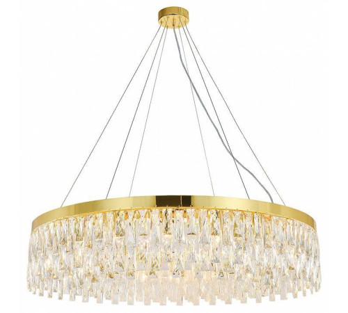 Подвесная люстра Indigo Anna 12029/18P Gold