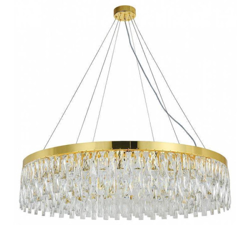 Подвесная люстра Indigo Anna 12029/18P Gold