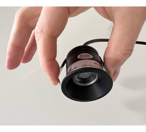 Встраиваемый светильник Italline DL 3027 DL 3027 black