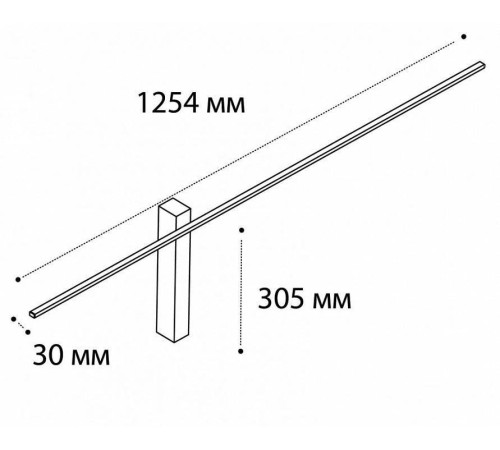 Накладной светильник Italline IT03-1422 IT03-1422 black