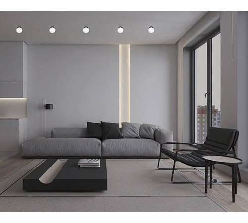 Встраиваемый светильник Italline IT08-8026 IT08-8026 black 3000K