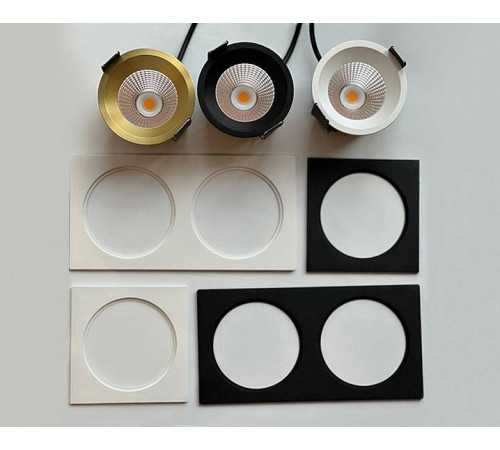 Встраиваемый светильник Italline IT08 IT08-8035 gold 3000K