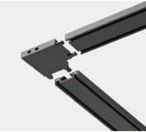 Соединитель угловой L-образный для треков накладных Italline Kreator IT09-9029 black