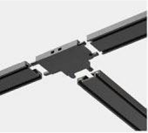 Соединитель T-образный для треков накладных Italline Kreator IT09-9030 black