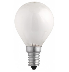Лампа накаливания Jazzway  P45 240V 40W E14 frosted