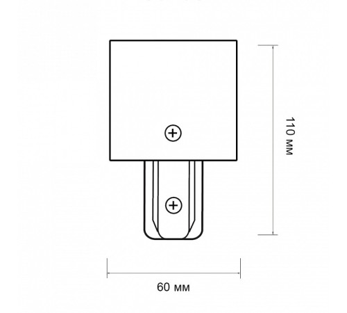 Соединитель линейный для треков Jazzway PTR/R EC-BL
