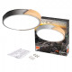 Накладной светильник Jazzway PPB Scandic-R 36w 4000K GR/W IP20 D380*50