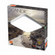 Накладной светильник Jazzway PPB Scandic-S 54w 4000K GR IP20 420*430*50