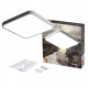 Накладной светильник Jazzway PPB Scandic-S 54w 4000K GR IP20 420*430*50