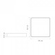 Накладной светильник Jazzway PPB Scandic-S 54w 4000K GR IP20 420*430*50