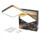 Накладной светильник Jazzway PPB Scandic-S 24w 4000K GR/W IP20 300*300*50