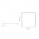 Накладной светильник Jazzway PPB Scandic-S 24w 4000K GR/W IP20 300*300*50