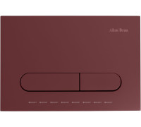 Кнопка смыва Allen Brau Project Color ABS 230x156 мм бордо 9.2PR01.BD