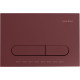 Кнопка смыва Allen Brau Project Color ABS 230x156 мм бордо 9.2PR01.BD