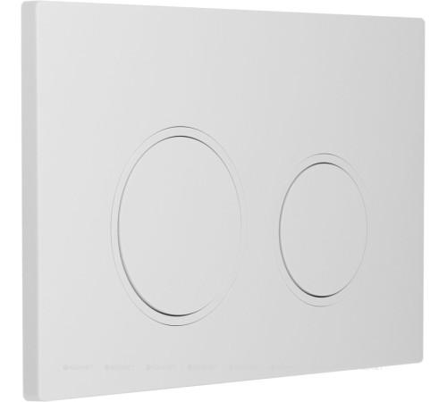 Кнопка смыва Aquanet AQ-PRO-02W двойная белый 00346768