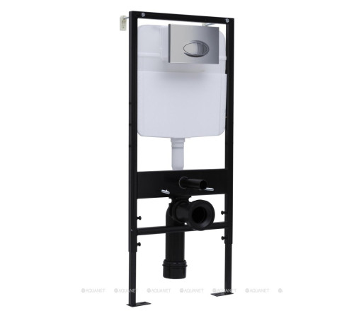 Кнопка смыва Logan Oval двойная хром 297675