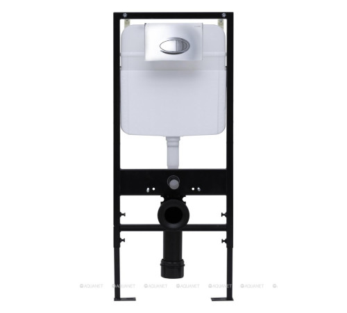 Кнопка смыва Logan Oval двойная хром 297675