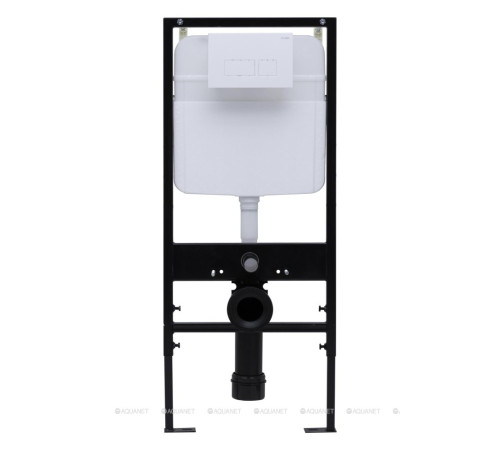 Кнопка смыва Logan Space двойная белый 297681