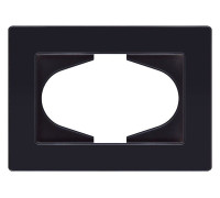 Рамка для двойной розетки Kollinger Eleganz Acryl EA120BK