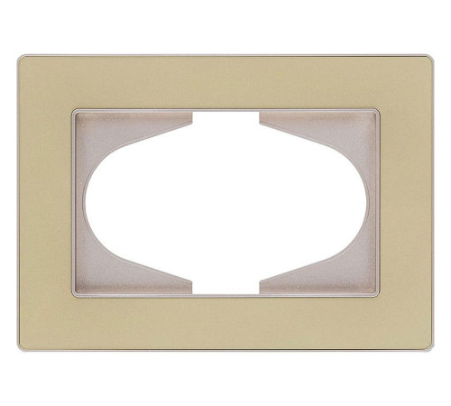 Рамка для двойной розетки Kollinger Eleganz Acryl EA120GD