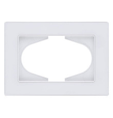 Рамка для двойной розетки Kollinger Eleganz Acryl EA120WH