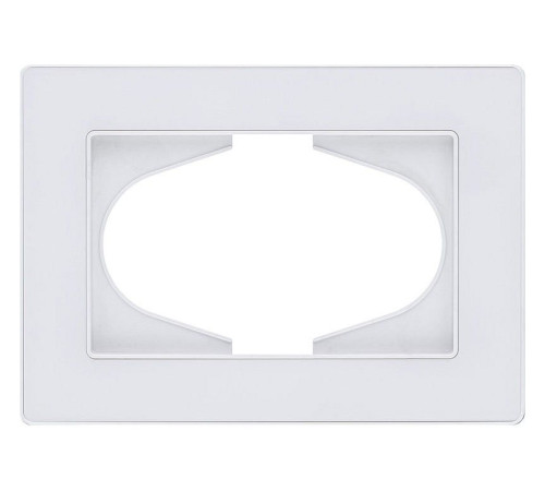Рамка для двойной розетки Kollinger Eleganz Acryl EA120WH